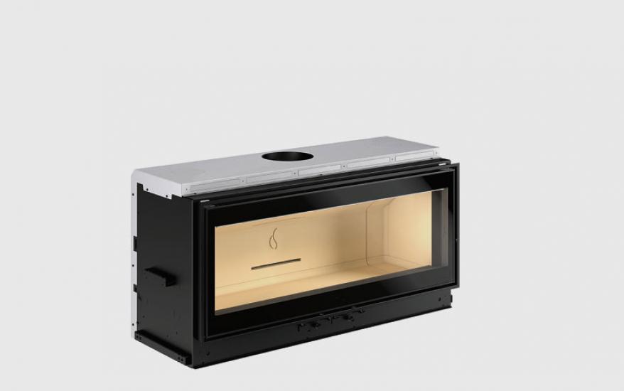 One Piece Firebox Compact E C A Mc 1 48 With Natural Convection For Wood Fireboxes Piazzetta